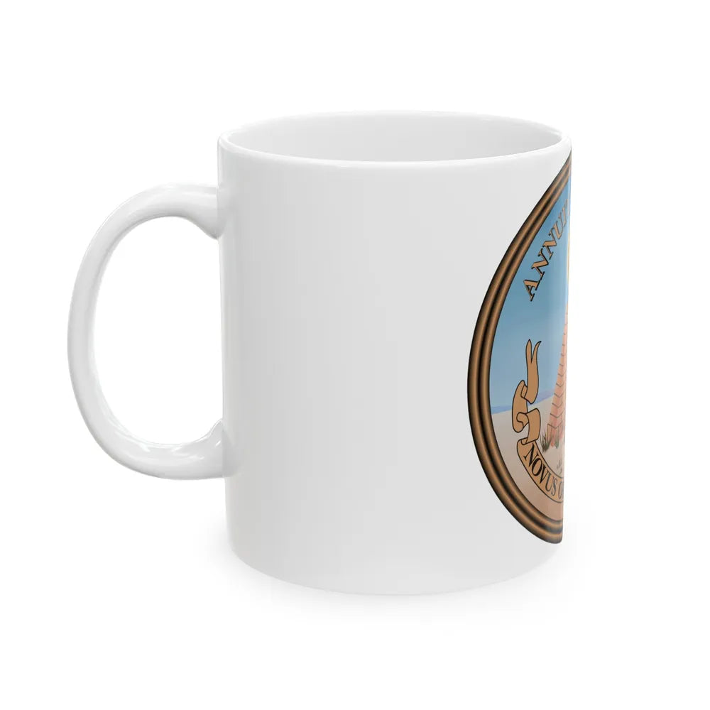 Great Seal of the United States - White Coffee Mug-Go Mug Yourself