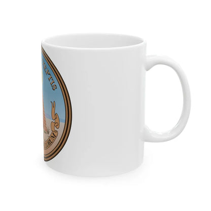 Great Seal of the United States - White Coffee Mug-Go Mug Yourself