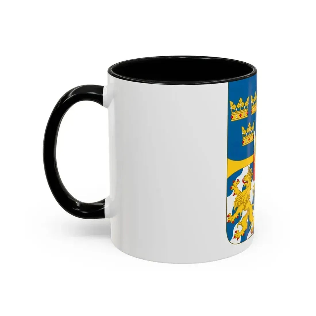 Great shield of arms of Sweden - Accent Coffee Mug - Go Mug Yourself