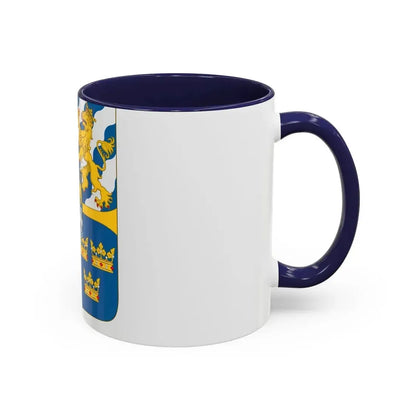 Great shield of arms of Sweden - Accent Coffee Mug - Go Mug Yourself