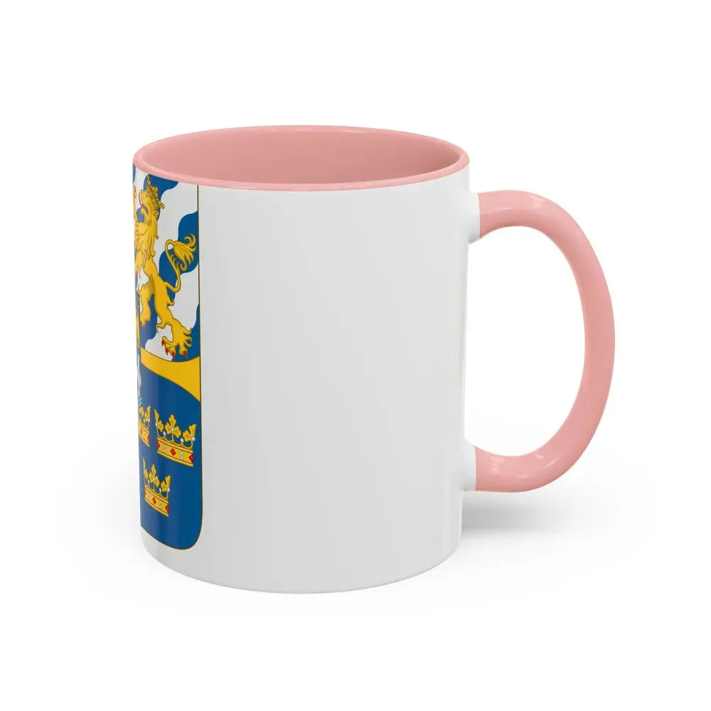 Great shield of arms of Sweden - Accent Coffee Mug - Go Mug Yourself