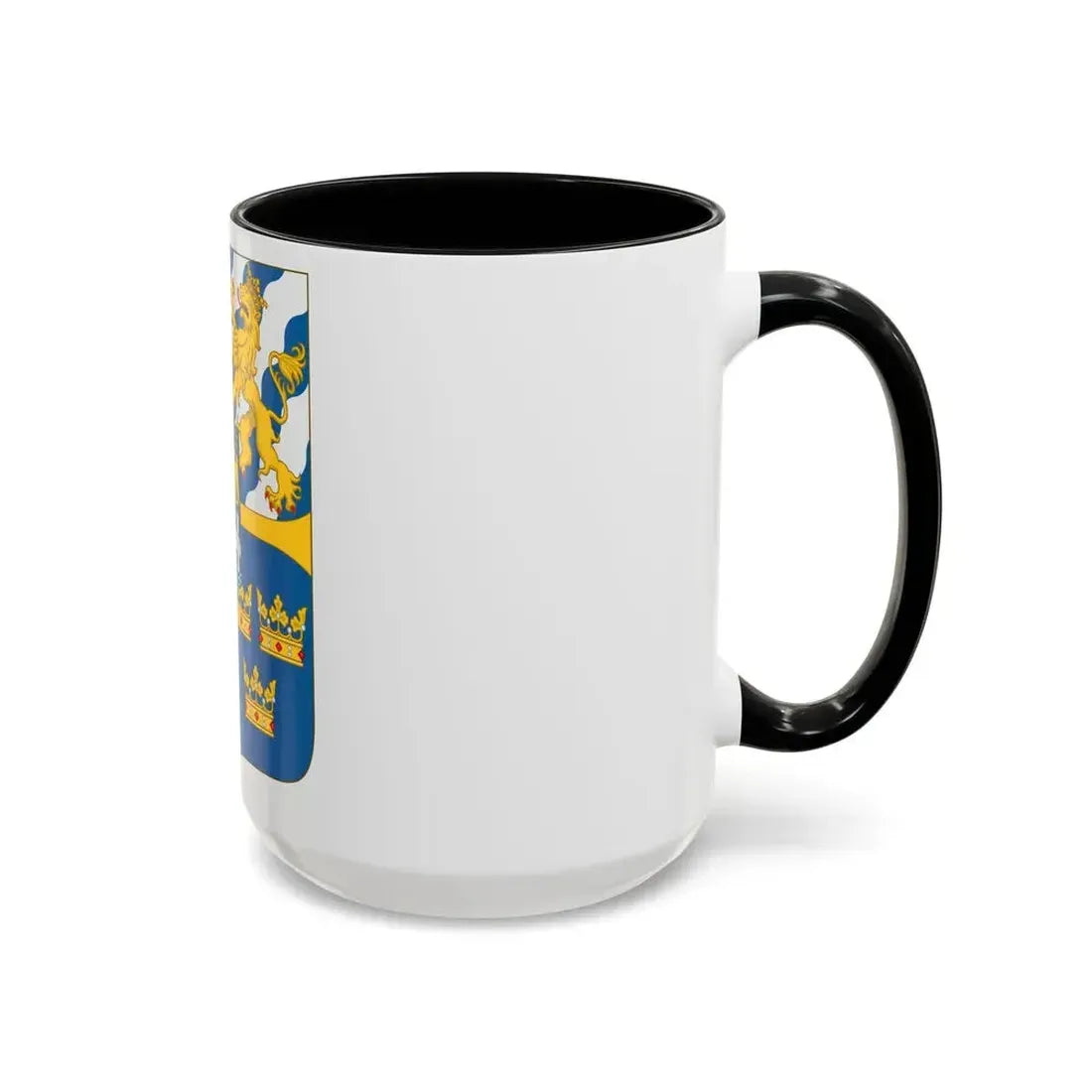 Great shield of arms of Sweden - Accent Coffee Mug - Go Mug Yourself