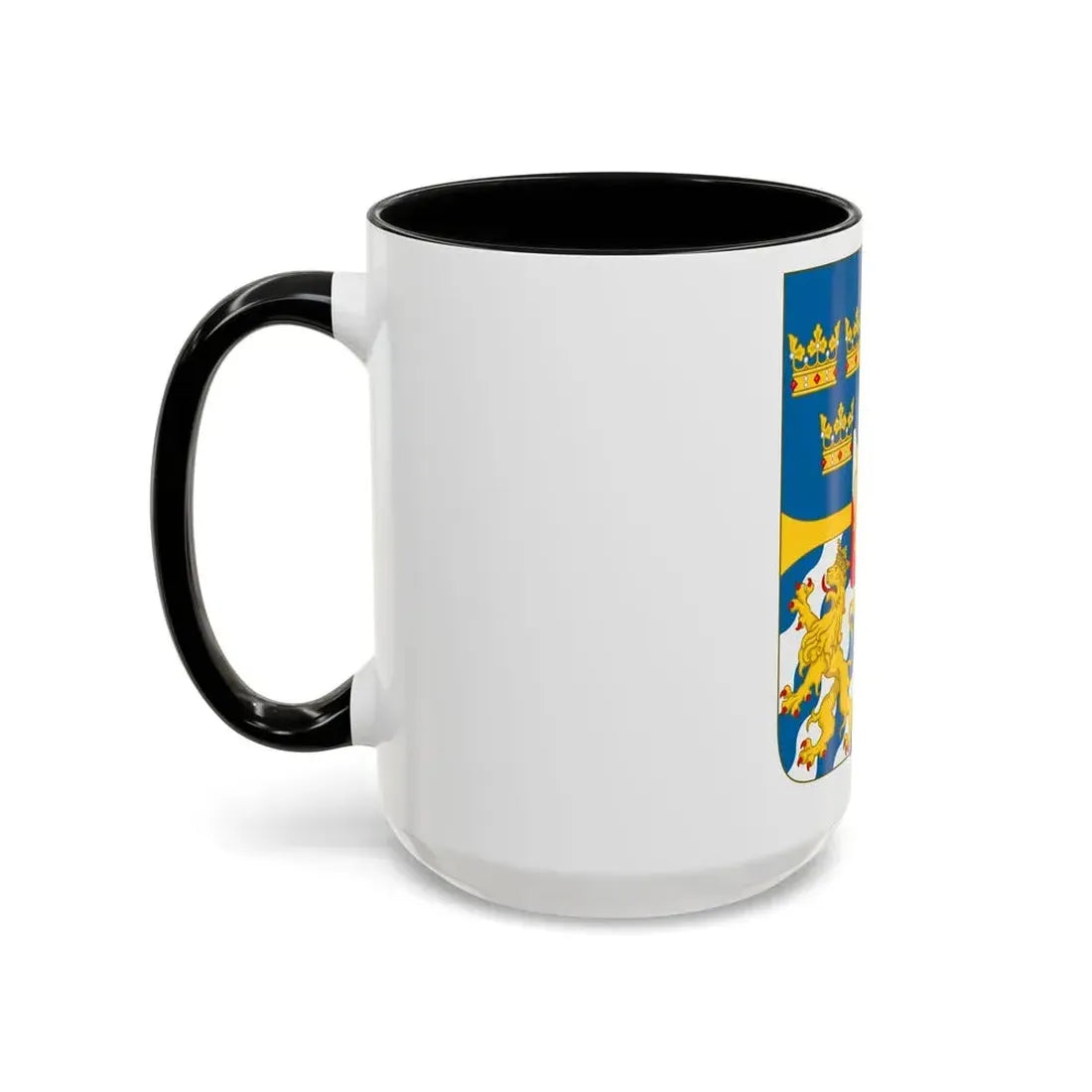 Great shield of arms of Sweden - Accent Coffee Mug - Go Mug Yourself