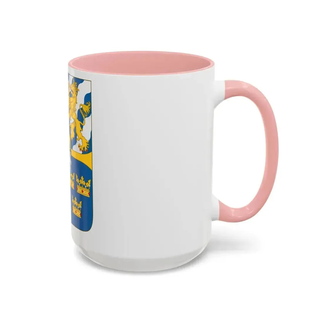 Great shield of arms of Sweden - Accent Coffee Mug - Go Mug Yourself