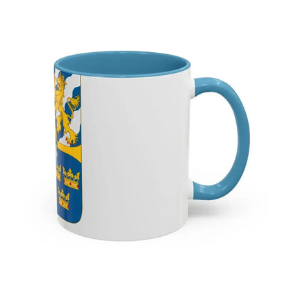 Great shield of arms of Sweden - Accent Coffee Mug - Go Mug Yourself