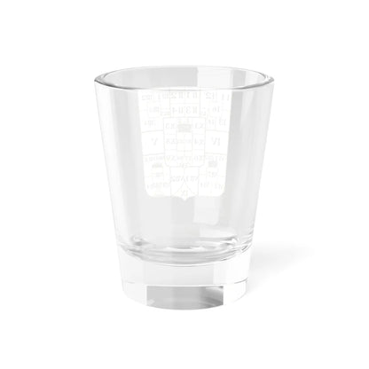 Greater Arms of Joseph II Holy Roman Emperor - Codes (Austria) (Coat of Arms) Shot Glass 1.5oz - Go Mug Yourself