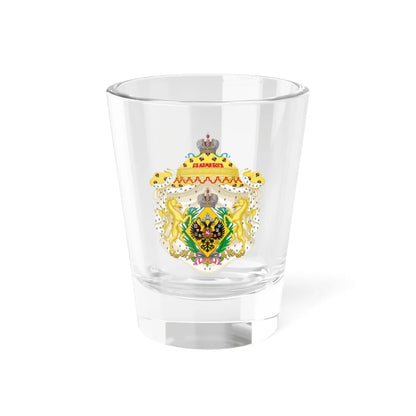 Greater CoA of the granddaughters of the emperor of Russia (Russia) (Coat of Arms) Shot Glass 1.5oz 1.5oz - Go Mug Yourself