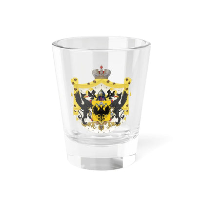Greater CoA of the princes of Russia 5th generation (Russia) (Coat of Arms) Shot Glass 1.5oz 1.5oz - Go Mug Yourself