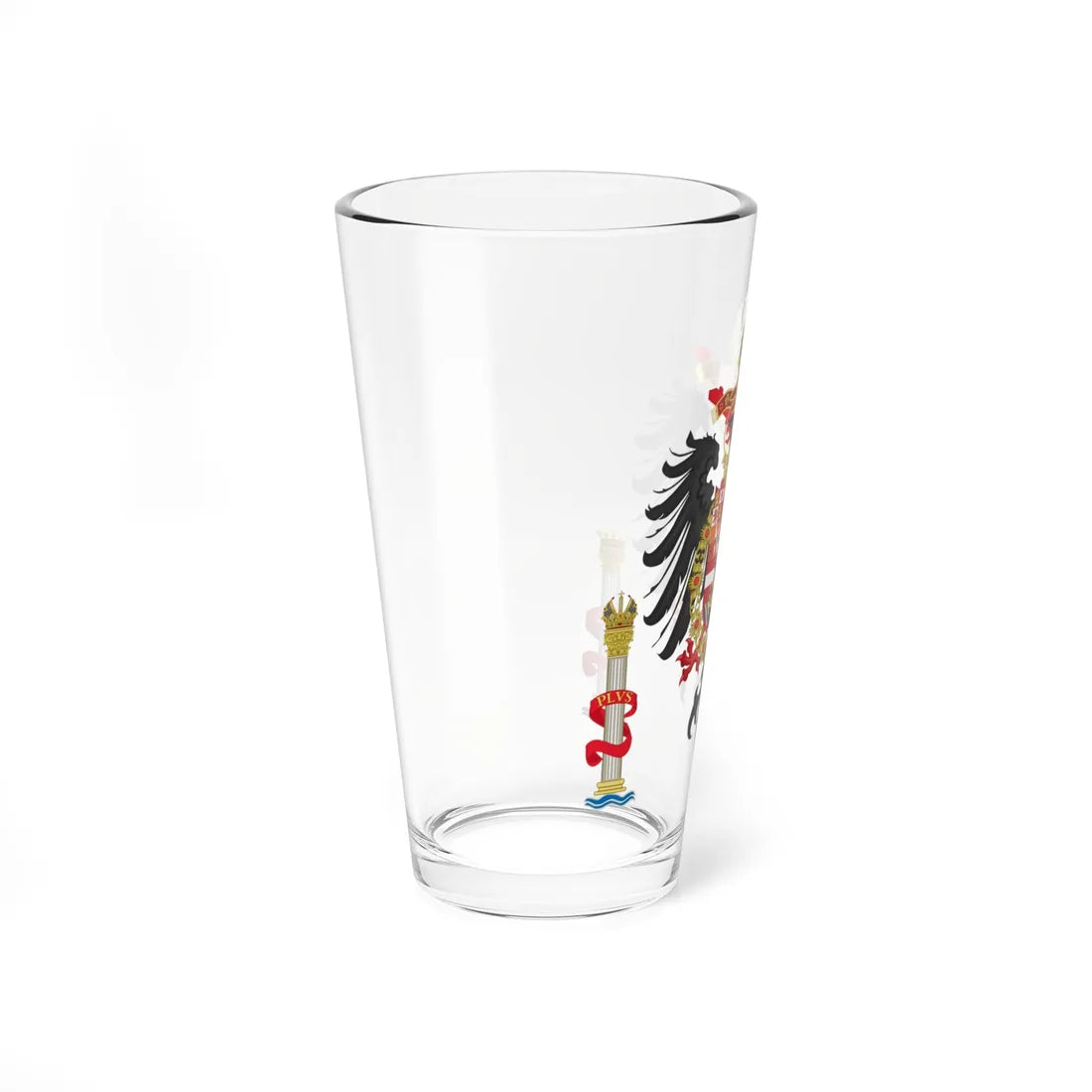 Greater Coat of Arms of Charles V Holy Roman Emperor Charles I as King of Spain (Germany) (Coat of Arms) Pint Glass 16oz - Go Mug Yourself