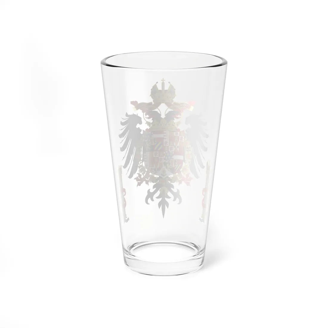 Greater Coat of Arms of Charles V Holy Roman Emperor Charles I as King of Spain (Germany) (Coat of Arms) Pint Glass 16oz - Go Mug Yourself