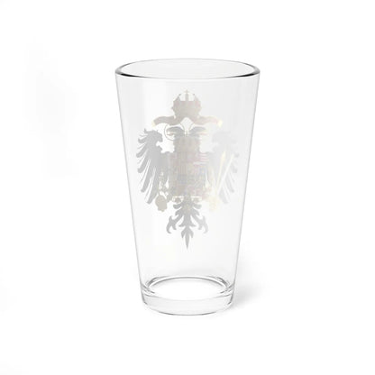 Greater Coat of Arms of Charles VI Holy Roman Emperor (Austria) (Coat of Arms) Pint Glass 16oz - Go Mug Yourself