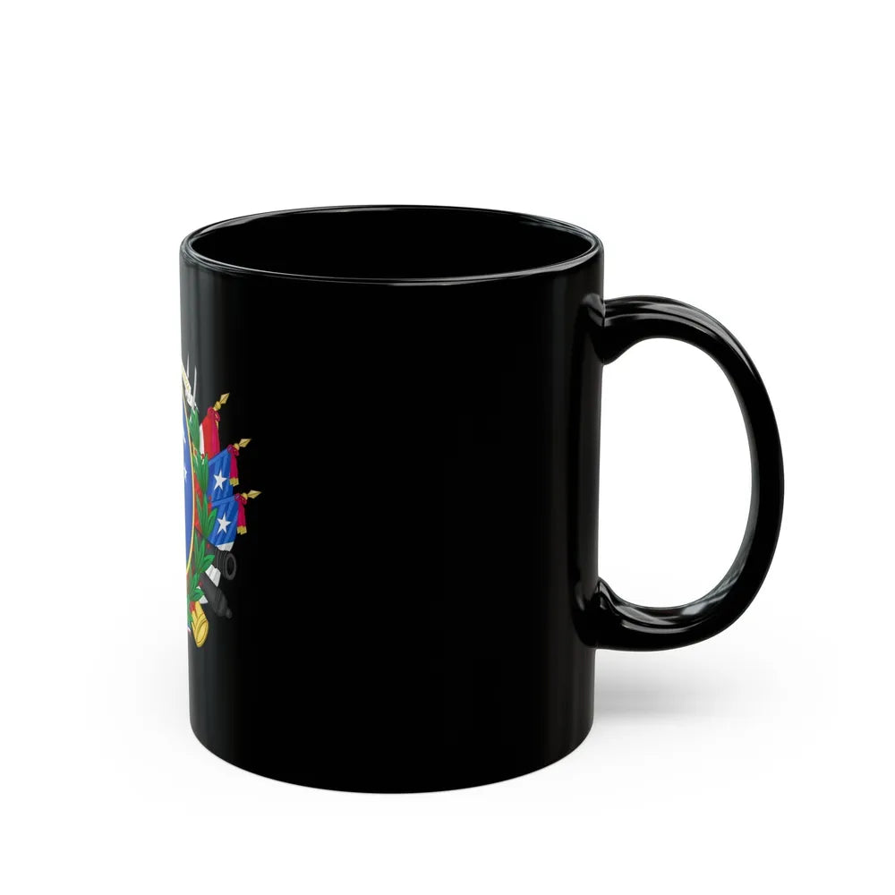 Greater Coat of Arms of Chile (1819-1834) - Black Coffee Mug-Go Mug Yourself