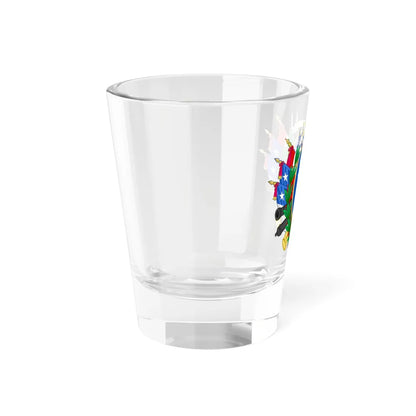 Greater Coat of Arms of Chile 1819-1834 (Chile) (Coat of Arms) Shot Glass 1.5oz - Go Mug Yourself