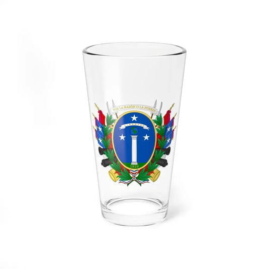 Greater Coat of Arms of Chile (1819-1834) - Pint Glass 16oz 16oz - Go Mug Yourself