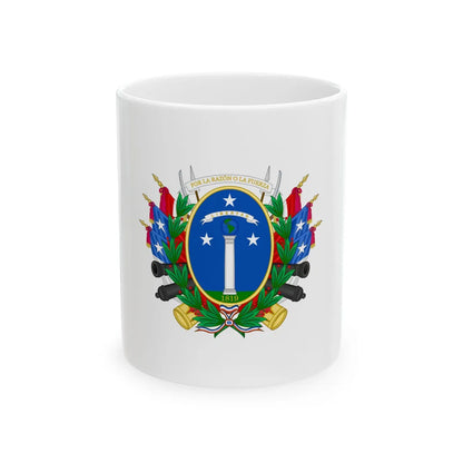 Greater Coat of Arms of Chile (1819-1834) - White Coffee Mug 11oz - Go Mug Yourself