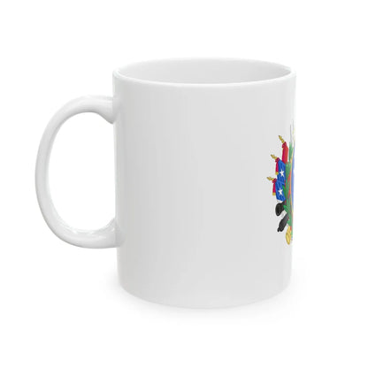 Greater Coat of Arms of Chile (1819-1834) - White Coffee Mug - Go Mug Yourself