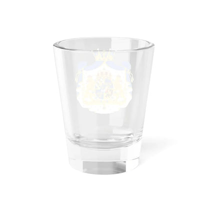 Greater coat of arms of Crown Princess Victoria Duchess of Västergötland (Sweden) (Coat of Arms) Shot Glass 1.5oz - Go Mug Yourself