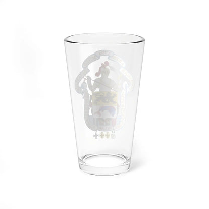 Greater Coat of Arms of Dunkerque (France) (Coat of Arms) Pint Glass 16oz - Go Mug Yourself
