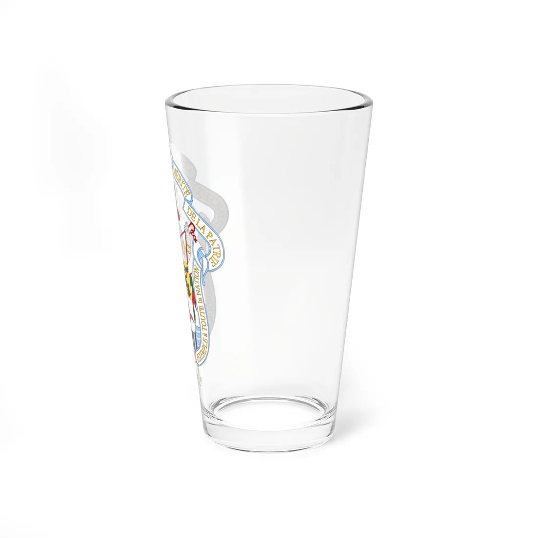 Greater Coat of Arms of Dunkerque (France) (Coat of Arms) Pint Glass 16oz - Go Mug Yourself