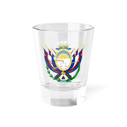 Greater Coat of Arms of Eastern Province (Argentina) (Coat of Arms) Shot Glass 1.5oz 1.5oz - Go Mug Yourself