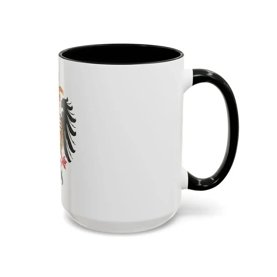 Greater Coat of Arms of Ferdinand I, Holy Roman Emperor - Accent Coffee Mug - Go Mug Yourself