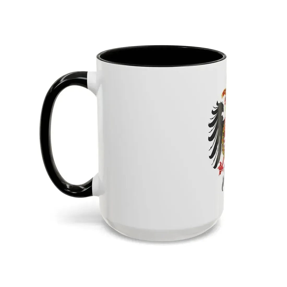 Greater Coat of Arms of Ferdinand I, Holy Roman Emperor - Accent Coffee Mug - Go Mug Yourself