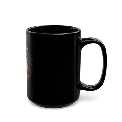 Greater Coat of Arms of Ferdinand I, Holy Roman Emperor - Black Coffee Mug - Go Mug Yourself