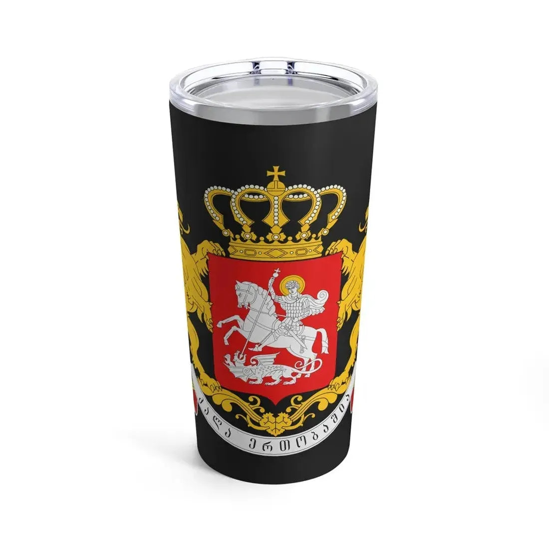 Greater coat of arms of Georgia - Tumbler 20oz 20oz - Go Mug Yourself