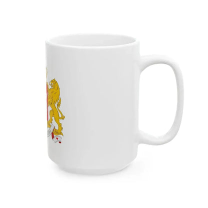 Greater coat of arms of Georgia - White Coffee Mug - Go Mug Yourself