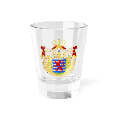 Greater-Coat-of-Arms-of-Luxembourg (Luxembourg) (Coat of Arms) Shot Glass 1.5oz 1.5oz - Go Mug Yourself