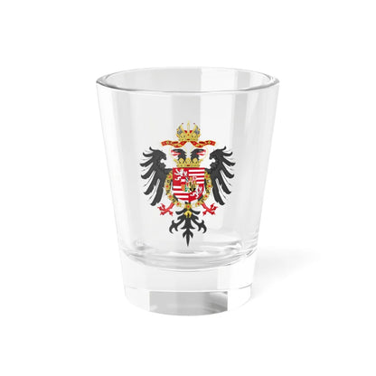 Greater Coat of Arms of Maximilian II Holy Roman Emperor (Germany) (Coat of Arms) Shot Glass 1.5oz 1.5oz - Go Mug Yourself