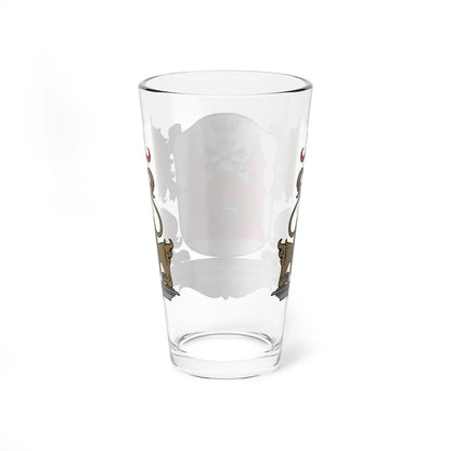 Greater Coat of Arms of Riga - for display (Latvia) (Coat of Arms) Pint Glass 16oz - Go Mug Yourself