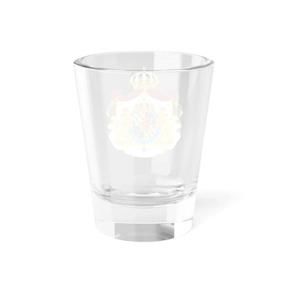 Greater coat of arms of Silvia Queen of Sweden (Sweden) (Coat of Arms) Shot Glass 1.5oz - Go Mug Yourself