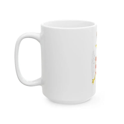 Greater coat of arms of the Banate of Croatia - White Coffee Mug - Go Mug Yourself