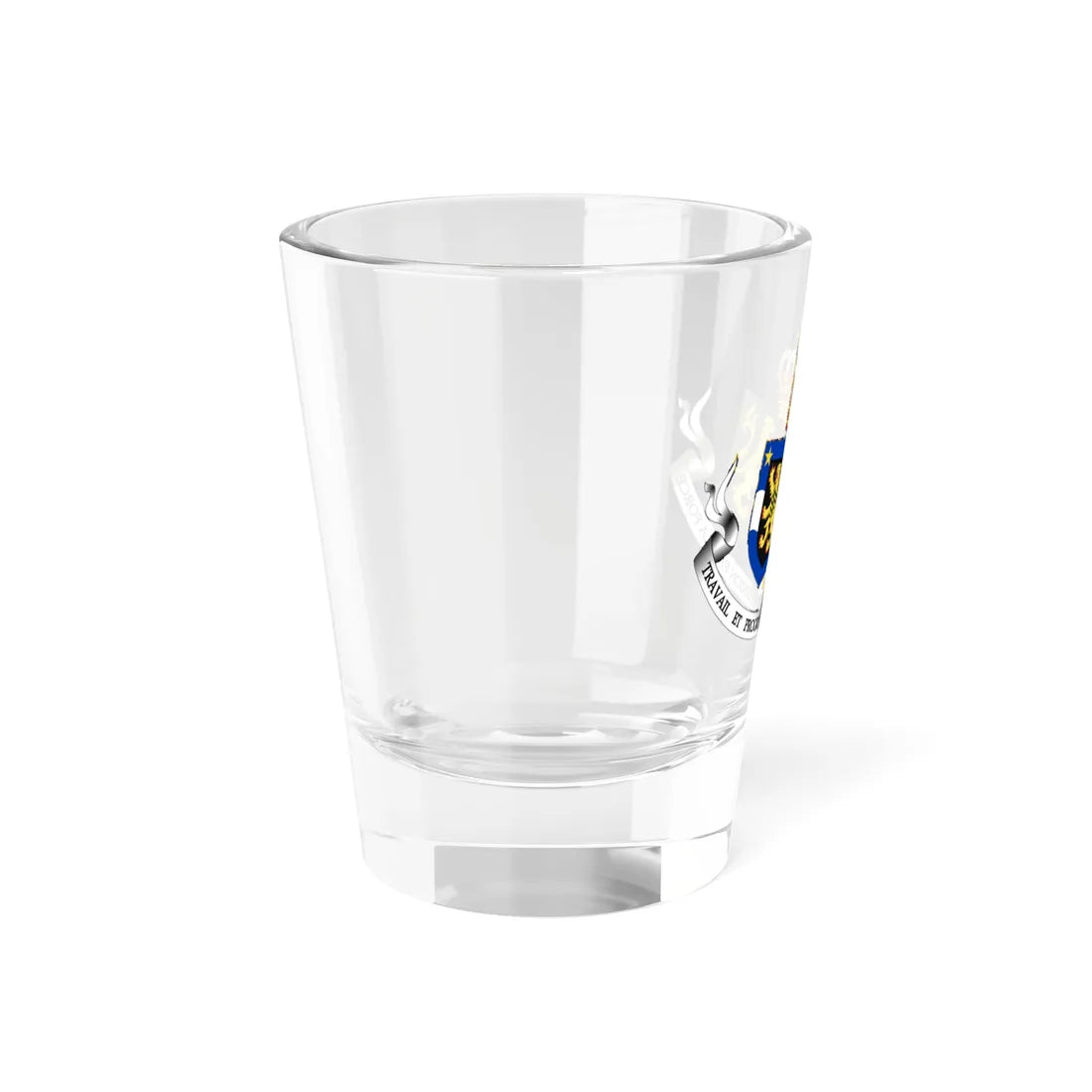 Greater Coat of Arms of the Belgian Congo (Congo) (Coat of Arms) Shot Glass 1.5oz - Go Mug Yourself