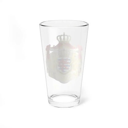Greater coat of arms of the grand-duchy of Luxembourg 2 - Pint Glass 16oz - Go Mug Yourself