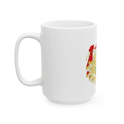 Greater coat of arms of the grand-duchy of Luxembourg 2 - White Coffee Mug - Go Mug Yourself