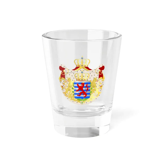 Greater coat of arms of the grand-duchy of Luxembourg - Shot Glass 1.5oz 1.5oz - Go Mug Yourself