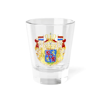Greater coat of arms of the grand-duke of Luxembourg since 2000 (Luxembourg) (Coat of Arms) Shot Glass 1.5oz 1.5oz - Go Mug Yourself