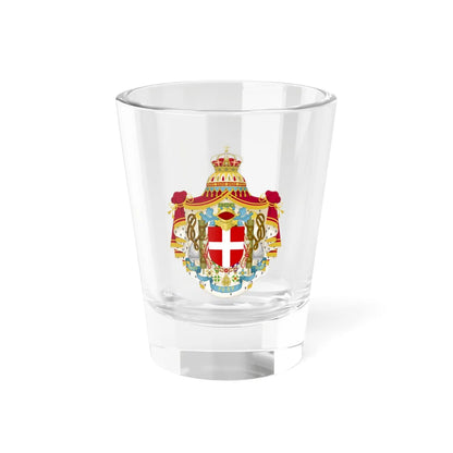 Greater coat of arms of the Kingdom of Italy 1929-1944 (Italy) (Coat of Arms) Shot Glass 1.5oz 1.5oz - Go Mug Yourself