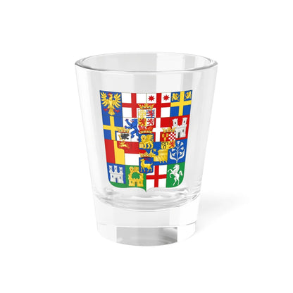 Greater Coat of Arms of the Republic of Venice 1680 escutcheon (Italy) (Coat of Arms) Shot Glass 1.5oz 1.5oz - Go Mug Yourself