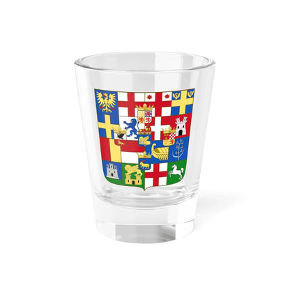 Greater coat of arms of the Republic of Venice 1680 (Italy) (Coat of Arms) Shot Glass 1.5oz 1.5oz - Go Mug Yourself