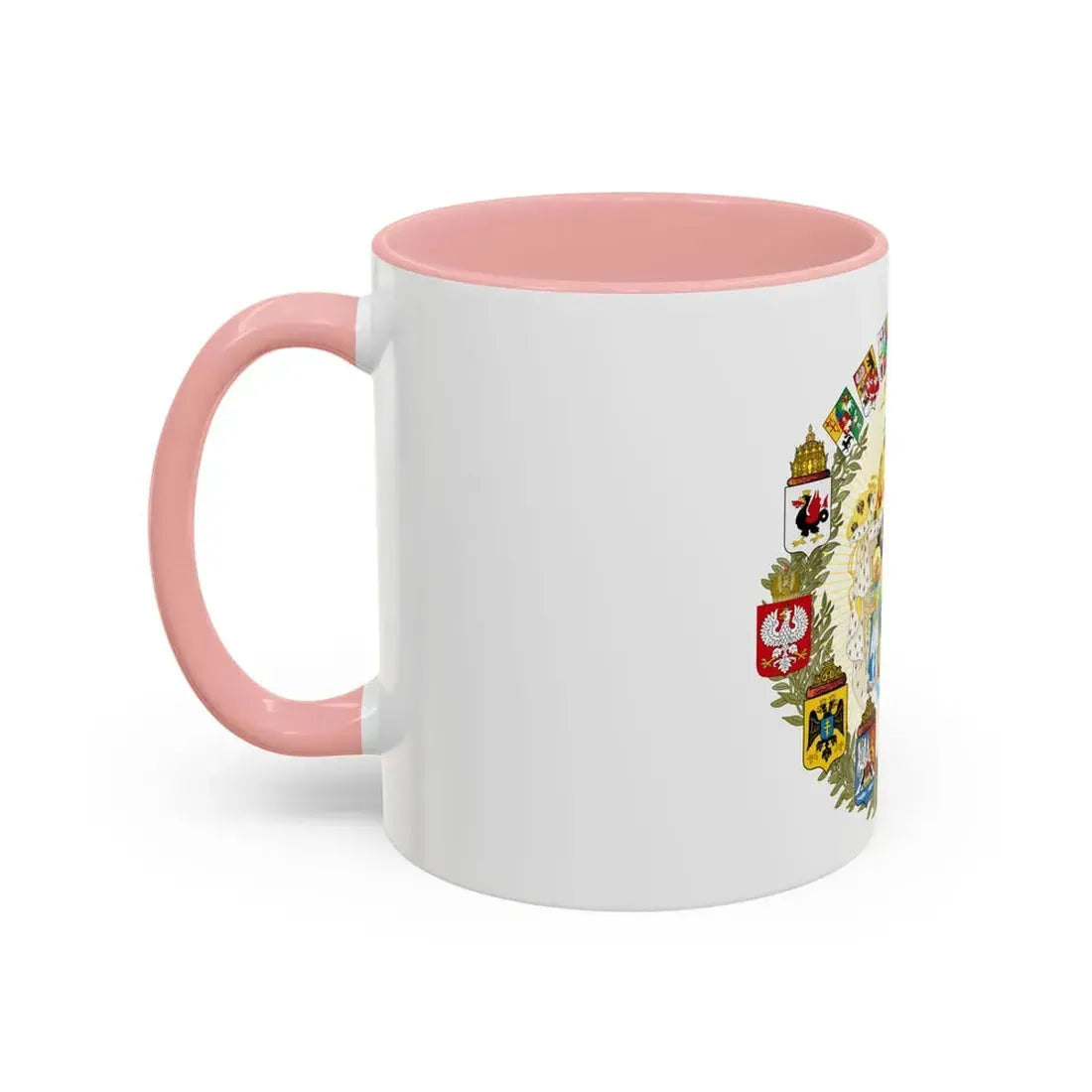 Greater Coat of Arms of the Russian Empire - Accent Coffee Mug - Go Mug Yourself