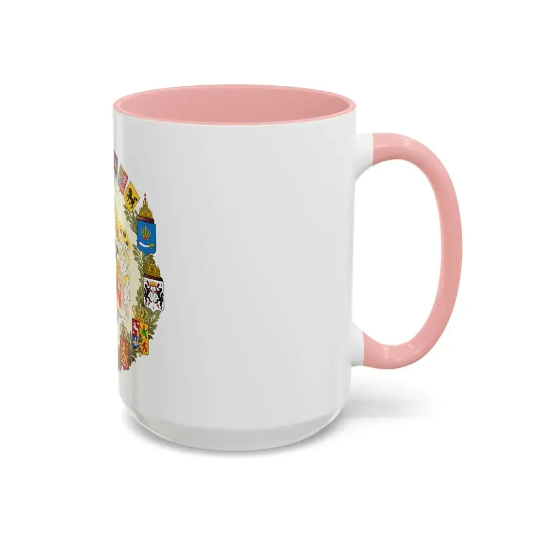 Greater Coat of Arms of the Russian Empire - Accent Coffee Mug - Go Mug Yourself