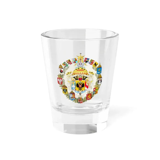 Greater Coat of Arms of the Russian Empire - Shot Glass 1.5oz 1.5oz - Go Mug Yourself