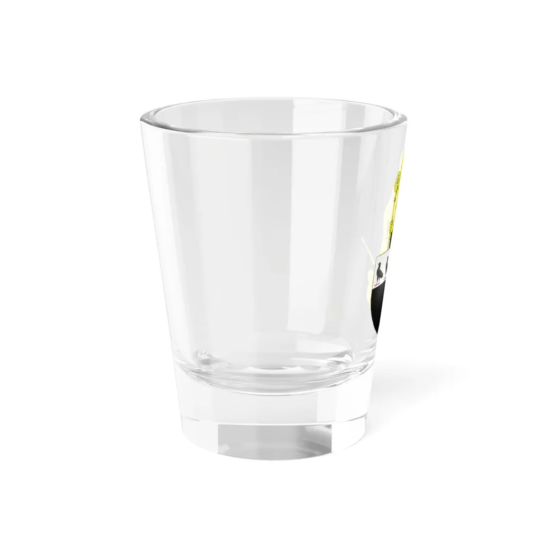 Greater coat of arms of Woluwe-Saint-Lambert (Belgium) (Coat of Arms) Shot Glass 1.5oz - Go Mug Yourself