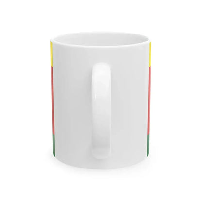 Greater Flag of Bolivia 1831-1851 (Bolivia) White Coffee Mug - Go Mug Yourself