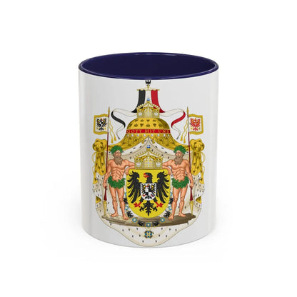 Greater imperial coat of arms of Germany - Accent Coffee Mug 11oz Navy - Go Mug Yourself