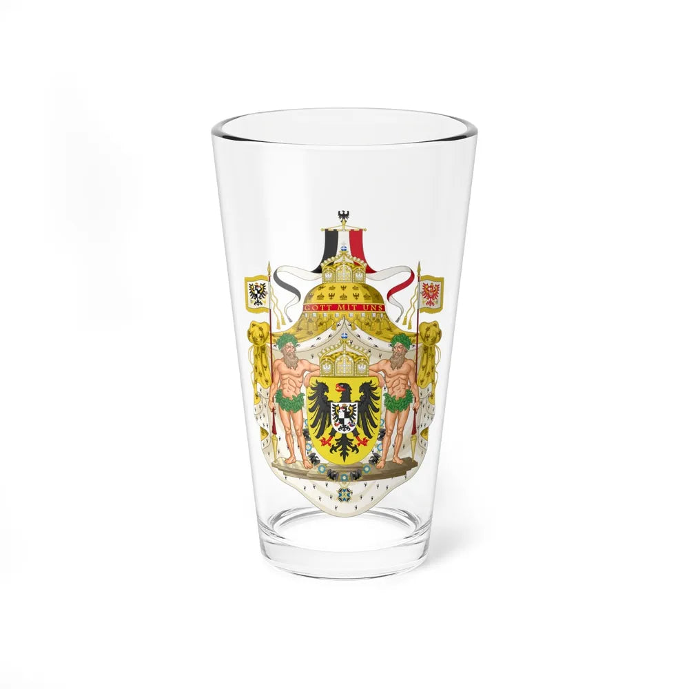 Greater imperial coat of arms of Germany - Pint Glass 16oz-16oz-Go Mug Yourself