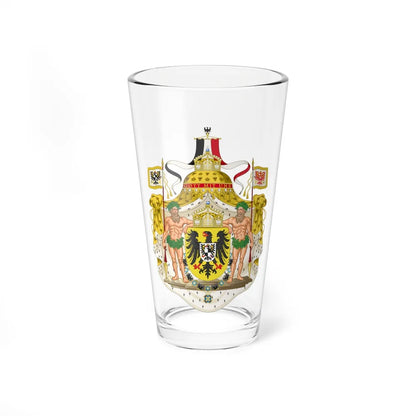 Greater imperial coat of arms of Germany - Pint Glass 16oz-16oz-Go Mug Yourself